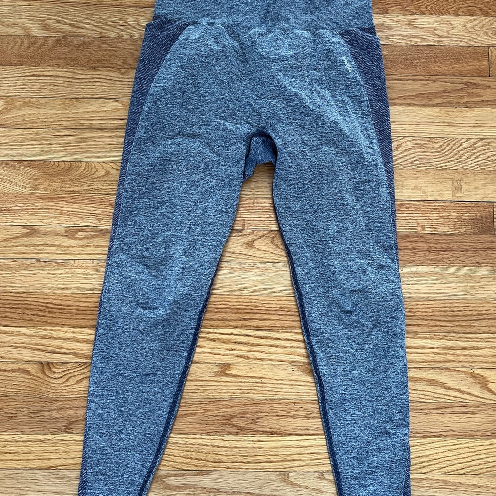 Gymshark Navy Blue Marl Leggings